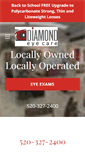 Mobile Screenshot of mydiamondeyecare.com